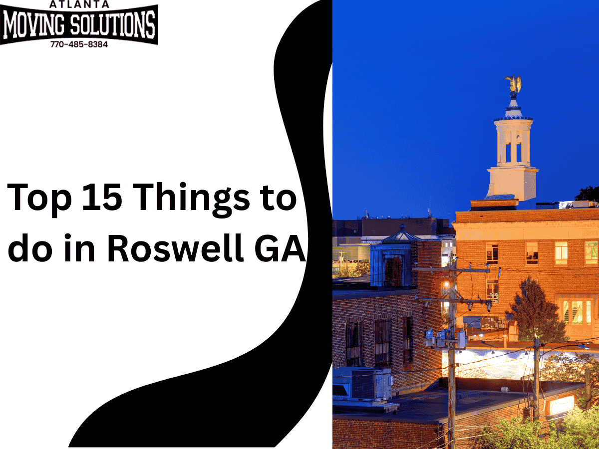 Top 15 Things to Do in Roswell, GA: Historic & Parks